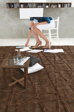 Load image into Gallery viewer, Adriani Rossi Wool and Viscose Cross Rug