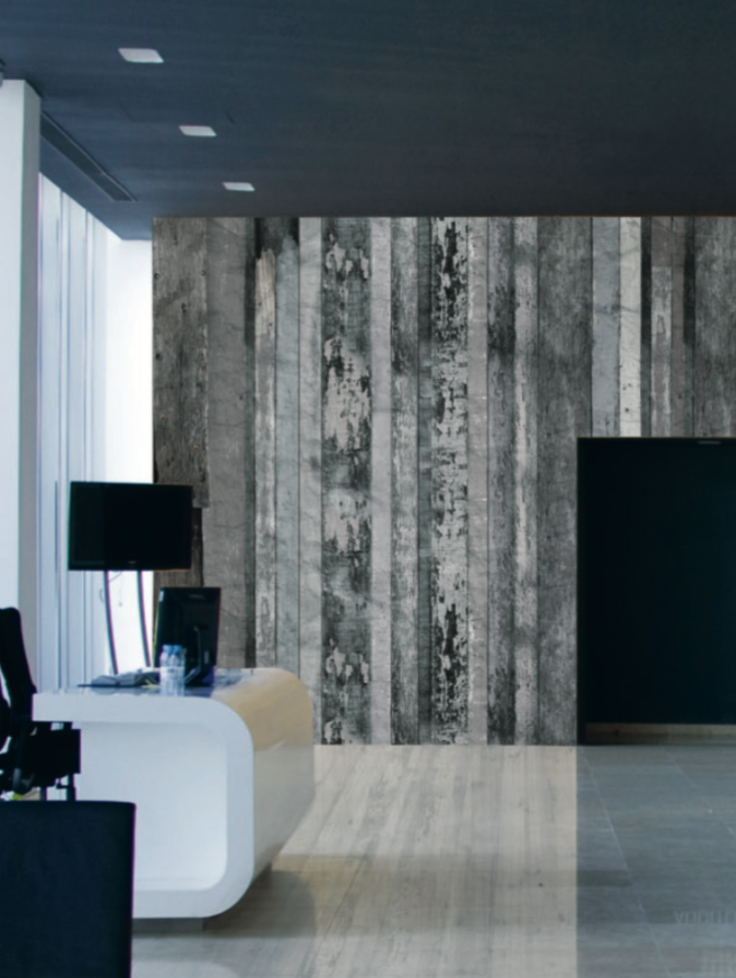 Bobois Wood Effect Wallpaper