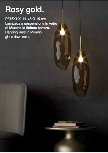 Adriani Rossi Rosy Dove Colour Ceiling-Hanging Lamp