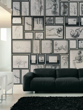 Load image into Gallery viewer, Museum Drawings Wallpaper