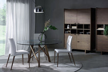 Load image into Gallery viewer, Pacini E Cappellini Zeus Round Table Walnut Base