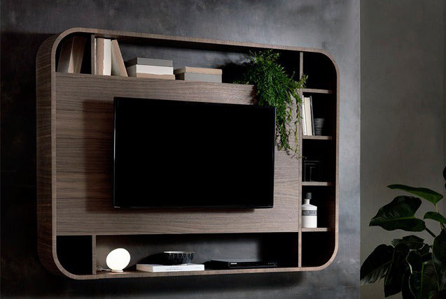 Pacini E Cappellini Vision Mounted Tv Stand Unit