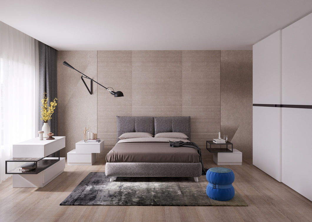Giessegi Slide Geometrical Shapes Bedroom Set