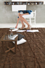 Load image into Gallery viewer, Adriani Rossi Wool and Viscose Cross Rug
