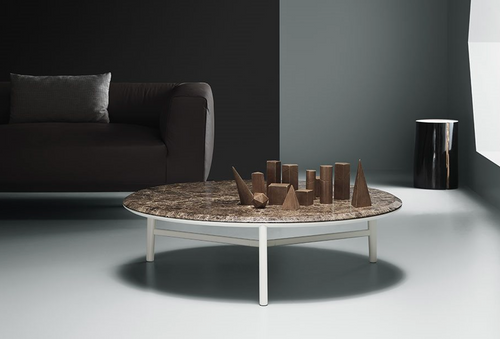Md House Round Wooden Globo Coffee Table