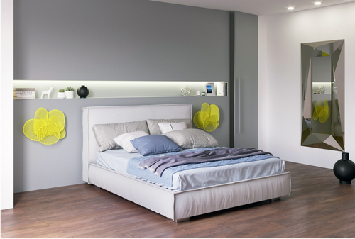 Giessegi Sand Contemporary Bed Creation
