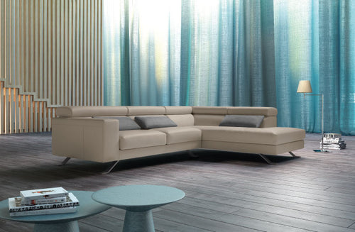 Samoa Flare Corner Sofa with Sliding Seats