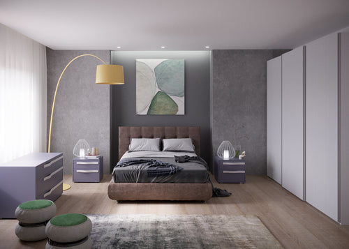 Giessegi Ek Enveloping Fabric Bedroom Set