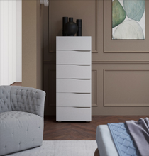 Load image into Gallery viewer, Giessegi Damasco Matt Finish Tallboy Drawer
