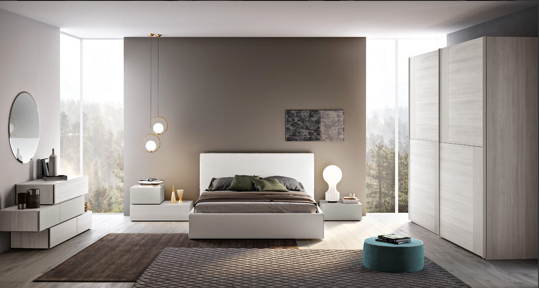 Spar Split Bedroom Set with Soft Colors
