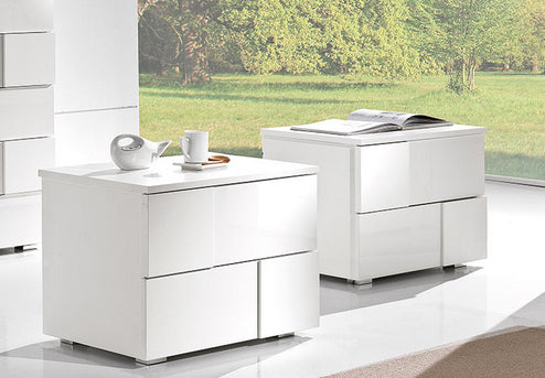 Boston 3d Effect Bedside Table